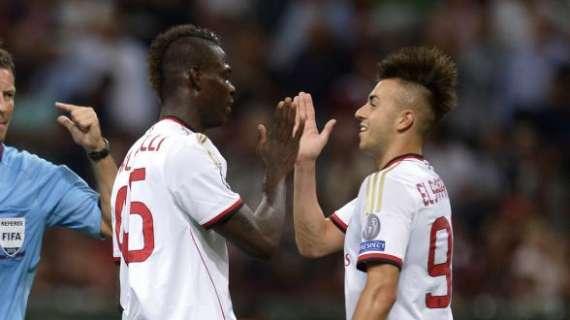 El Shaarawy-Balotelli, situazione capovolta nel giro di un anno