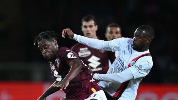Milan ko col Torino. I rossoneri non subivano 3 reti dai granata da 65 anni