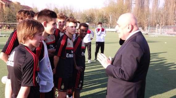 PHOTOGALLERY MN - Guarda la visita di Galliani, Braida e Allegri al Vismara