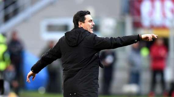 Montella a Premium: “I nostri attaccanti non sono sereni, io e la squadra accettiamo i fischi. Kalinic soffre la mancanza del gol”