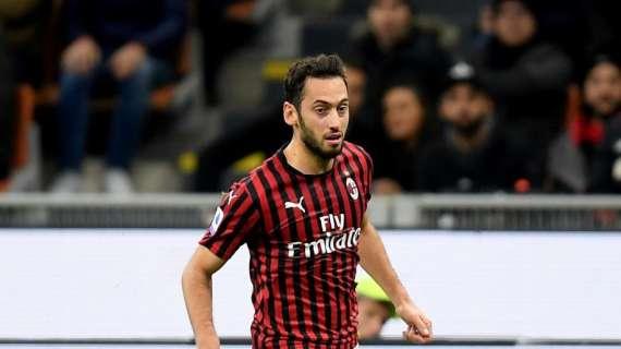 Milan, Calhanoglu è il giocatore con più tiri verso la porta