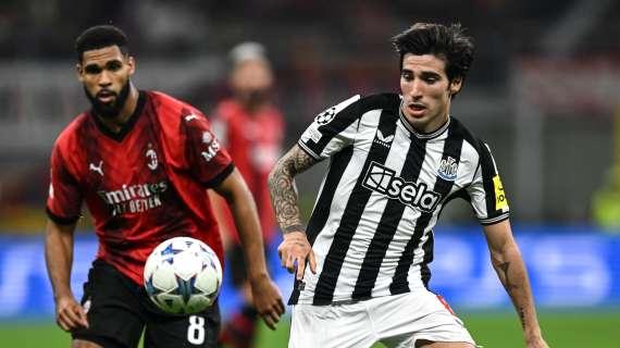 Champions League, la classifica del Girone F. Milan e Newcastle a pari punti, in attesa di PSG e BVB