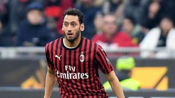 Le pagelle di Calhanoglu: finalmente un gol su punizione. Regia normale