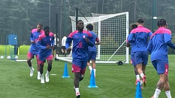 PHOTOGALLERY MN - Le foto dell'allenamento del Milan alla vigilia del Newcastle sotto gli occhi di Ibra