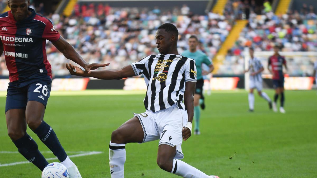 Udinese, Gueye operato alla caviglia: salta il Milan