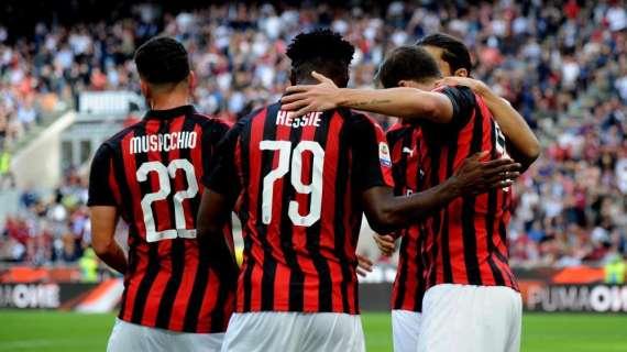 Udinese-Milan (0-1), il tabellino del match