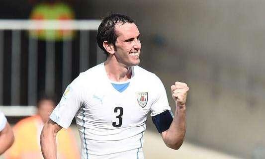 Milan, pronto l'assalto a Diego Godin dell'Atletico Madrid