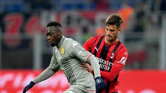 Milan, Gabbia andrà in prestito alla Samp. Ed i blucerchiati pensano anche a Bakayoko