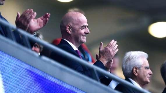 Infantino: "Il Mondiale non celebrerà solo l'amore per il calcio, ma anche valori extra-campo"