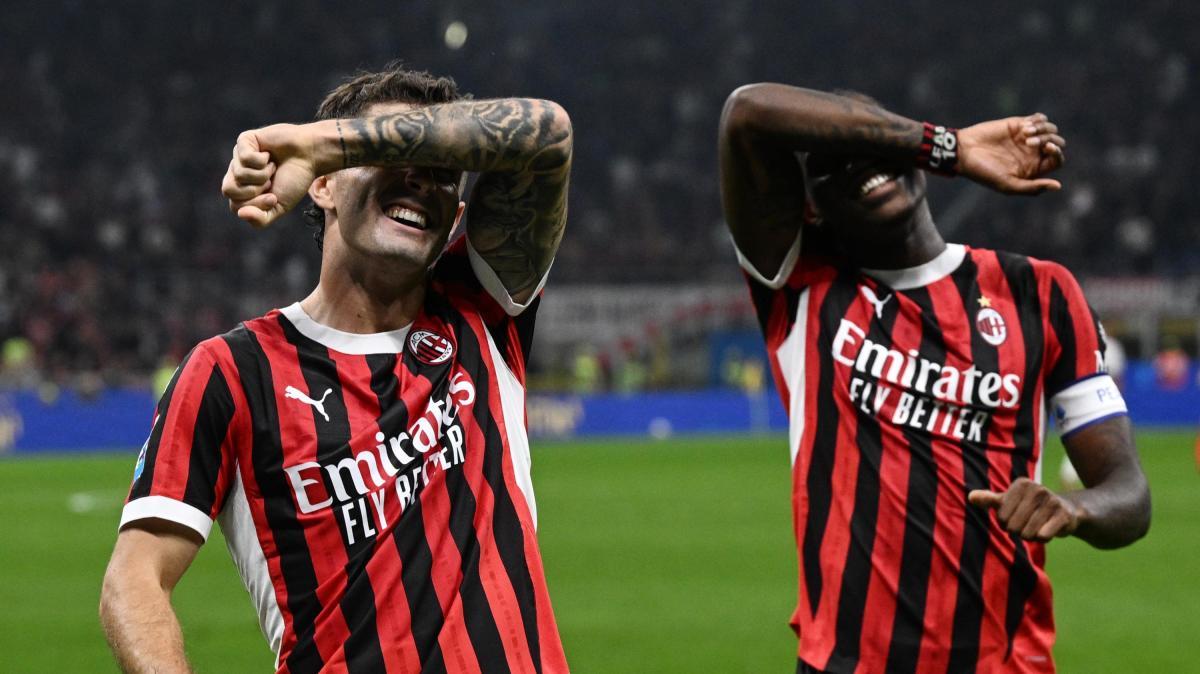 Leao si scalda per il Bologna. Gimenez-Pulisic la coppia d'assalto alla finale