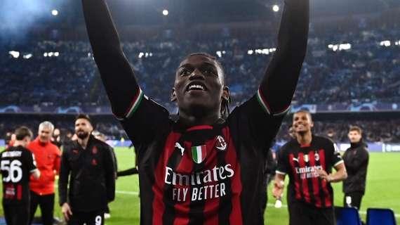 Leao a Sky: "Voglio rimanere? Sì, ma ci sono cose da sistemare. Al Milan sono a casa, molto contento di essere qua"