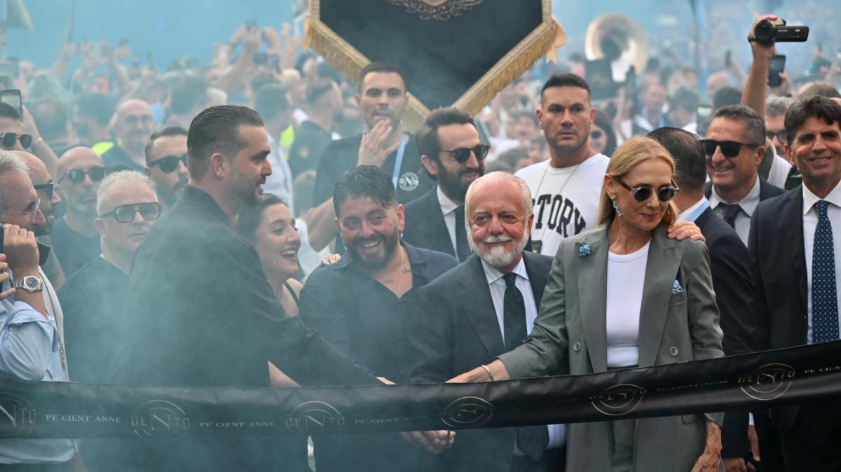 Napoli, De Laurentiis assicura: "Non ho mai avuto dubbi su Allegri"