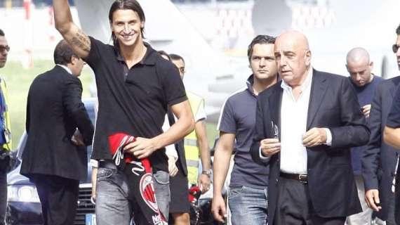MN - Galliani: "Ibra è un furbacchione. Nemmeno Raiola sa dove andrà"