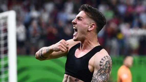 MN - Milan-Zaniolo, gradimento tecnico di dirigenza e allenatore. La Roma spara alto