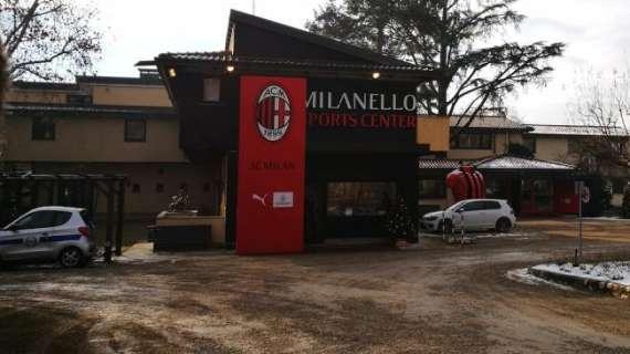 Il Milan e il video della seduta di allenamento odierna al centro sportivo rossonero