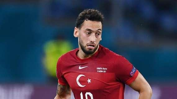 Tuttosport, il giudizio su Calhanoglu dopo Turchia-Galles: voto 5.5
