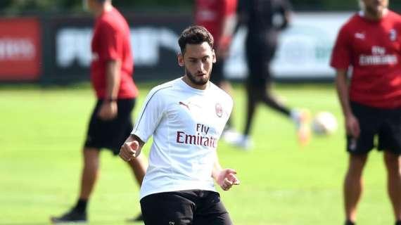 Milan-Roma, i 24 convocati di Gattuso: riecco Calhanoglu