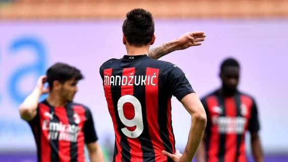 Pioli e i cambi: "Ho messo Meite per le palle inattive, Mandzukic ha avuto problemi e non aveva minutaggio"