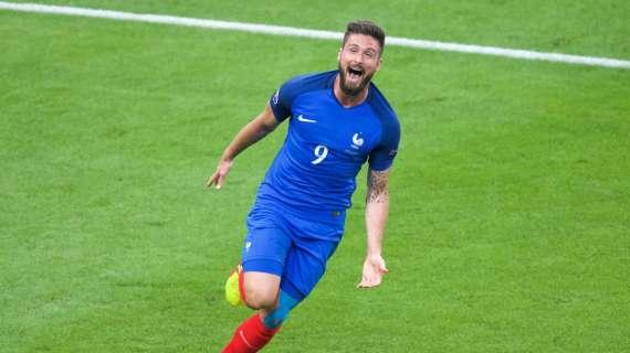 Caso Giroud. Il francese in Nazionale: "Il Milan è un'opzione"