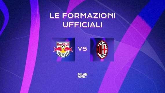 Salisburgo-Milan, le formazioni ufficiali: De Ketelaere gioca dal primo minuto