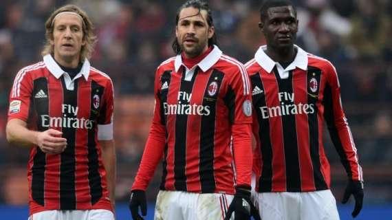 Si ricompone la coppia colombiana: Yepes in vantaggio su Zaccardo