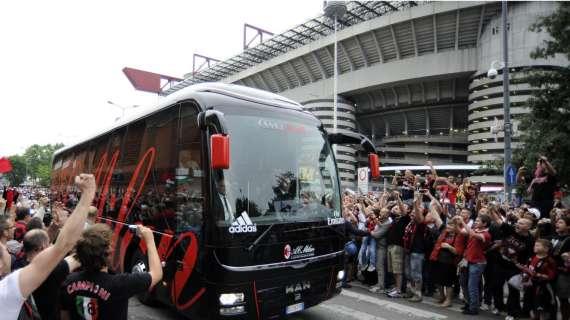 Verso Milan-Atalanta: alle 18.30 la partenza per San Siro