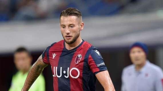 Bologna, Dijks fuori tre mesi