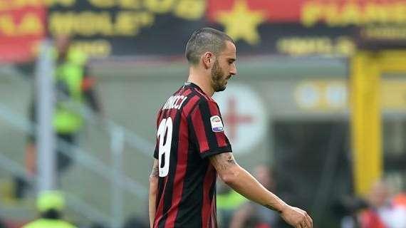 Giudice Sportivo: squalifica di due giornate per Bonucci. Salterà Chievo e Juventus