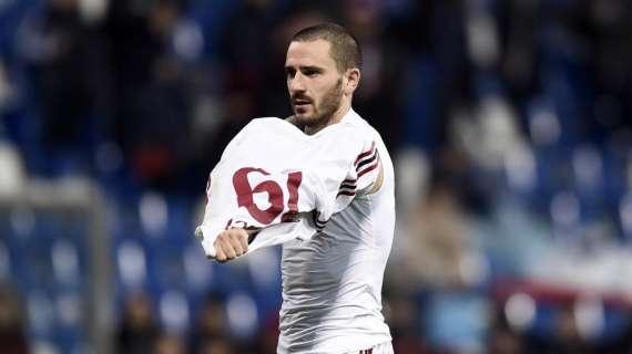 Sky - Frattura di lieve entità per Bonucci: ci sarà con la Svezia