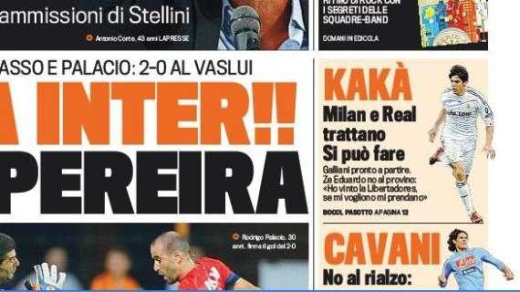 FOTO - Gazzetta dello Sport: "Milan-Kakà, si può"