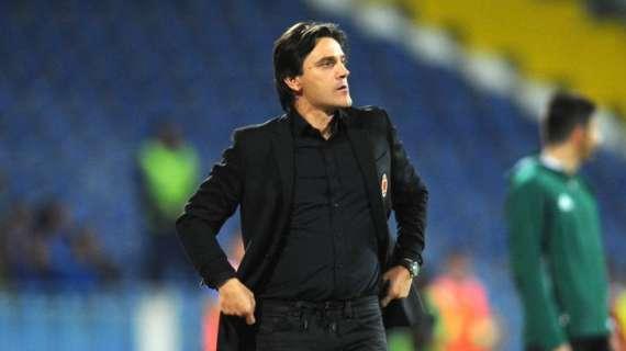 Montella a Sky: "Oggi non mi potevo aspettare di più. Bonucci può giocare a tre o a quattro. Andrè Silva? Diamogli tempo"
