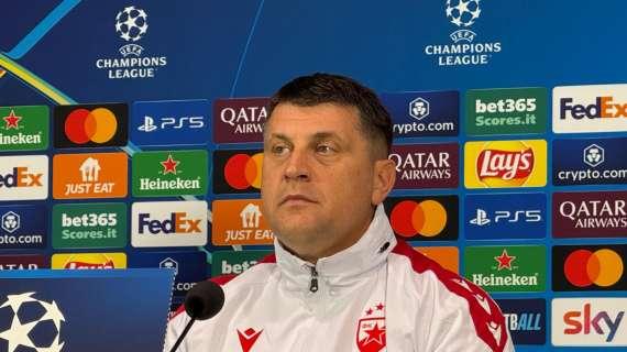 LIVE MN - Allenatore Stella Rossa: "Milan molto diverso dall'Inter. Notiamo la grandezza degli italiani perché loro non sminuiscono nessuno"