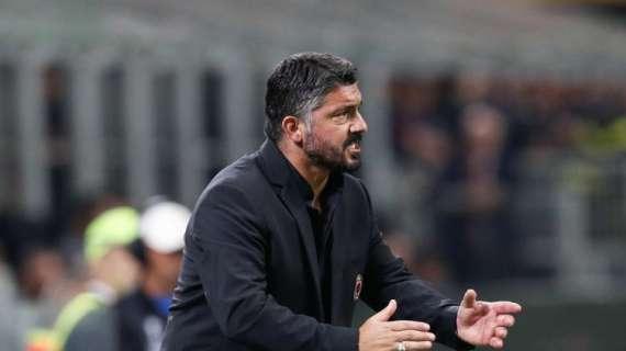 Gattuso a Sky: "La squadra mi è piaciuta sul lato fisico, rimpianto per gli ultimi quindici minuti. Il gol? Ha sbagliato tutta la linea difensiva"