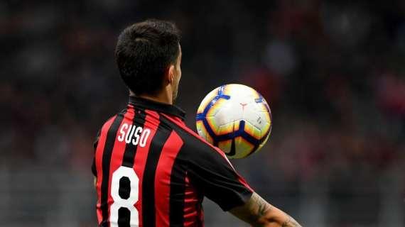 Suso, plebiscito dei tifosi rossoneri: lo spagnolo non convince nel 4-3-1-2