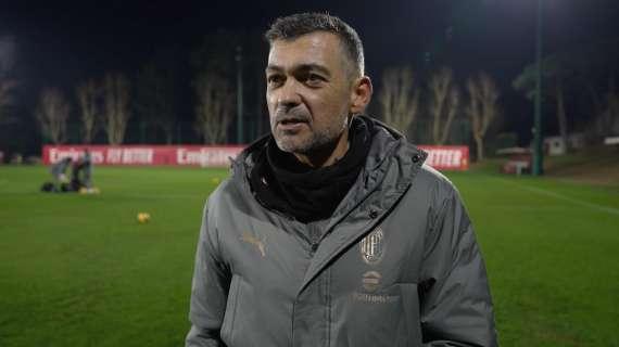 SportMediaset - Milan, Conceiçao ha ancora la febbre ma farà di tutto per essere in panchina stasera