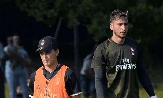 Montella tranquillizza tifosi e Raiola: il futuro di Donnarumma sarà ancora al Milan