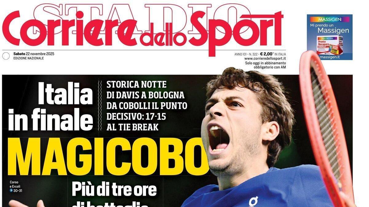 “Inter e Milan, un miliardo in gioco”. La prima pagina del Corriere dello Sport
