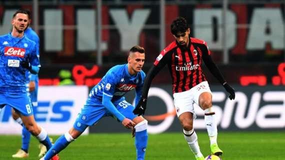 Tuttosport - Milan coraggioso, altro passo avanti: i rossoneri sbagliano ma combattono e frenano il Napoli