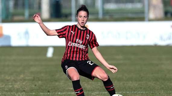 Milan Femminile, Tucceri: "L'obiettivo è raggiungere il secondo posto e rifarci in Coppa Italia"