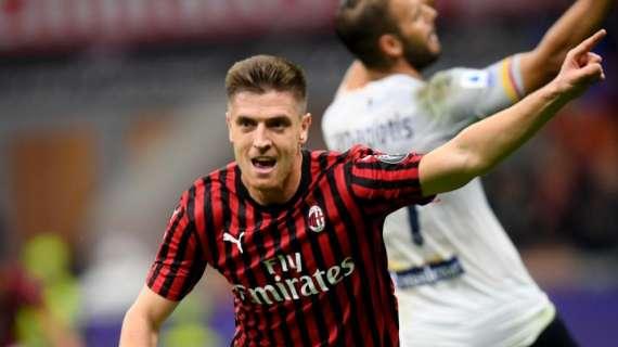Leggo titola: "Il Milan rivuole un Piatek per amico"