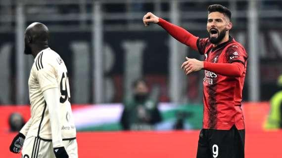 Così verso Milan-Roma, quanti duelli di qualità: Giroud a caccia di gol contro Lukaku, magia e classe tra Leao e Dybala 