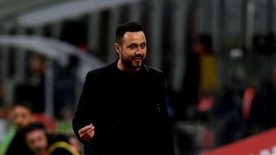 De Zerbi a MN: "Oggi Djuricic avrebbe messo in difficoltà chiunque, non solo il Milan. Rosso a Consigli? Mi spiace per l'errore difensivo"