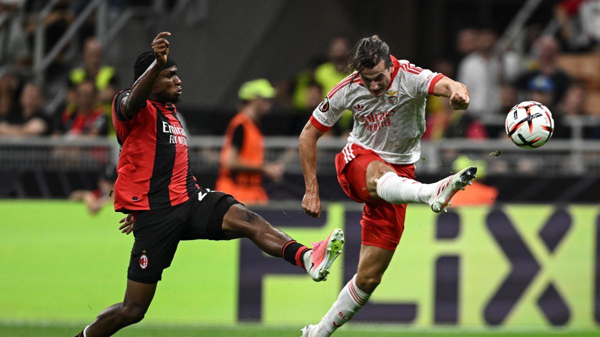 Milan-Benfica 0-1 all'intervallo: Amorim e squadra sbagliano un altro primo tempo. San Siro fischia