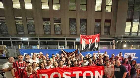 FOTO - New York, una bella serata rossonera tra tifosi americani e italiani