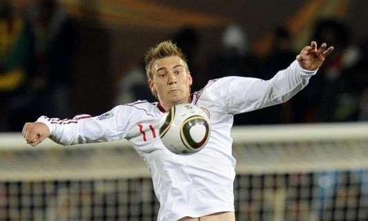 Anche l'Inter punta Bendtner: ma il Milan resta in vantaggio