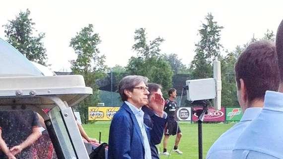 FOTO - Braida segue la partitella a bordo campo