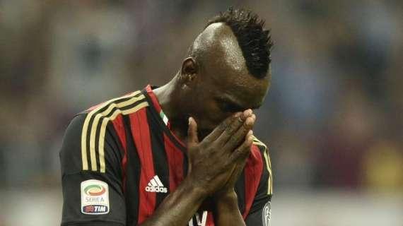 Balotelli: "Chiedo scusa ai tifosi, società, arbitro e soprattutto ai compagni"
