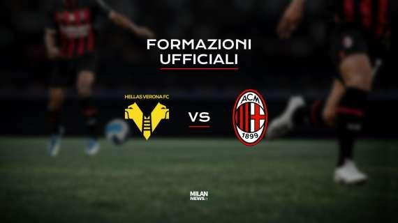 Verona-Milan, le formazioni ufficiali: Adli gioca dal 1', panchina per Bennacer