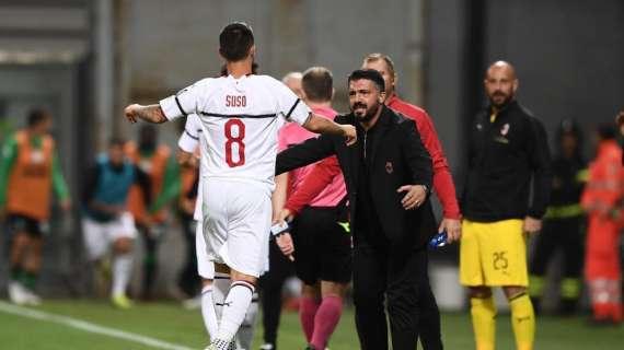 Suso: "Dal mio arrivo al Milan è cambiato tutto, siamo in un buon momento"
