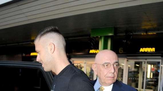 Menez e Galliani lasciano "Giannino" senza parlare. Domani test fisici e firma sul contratto